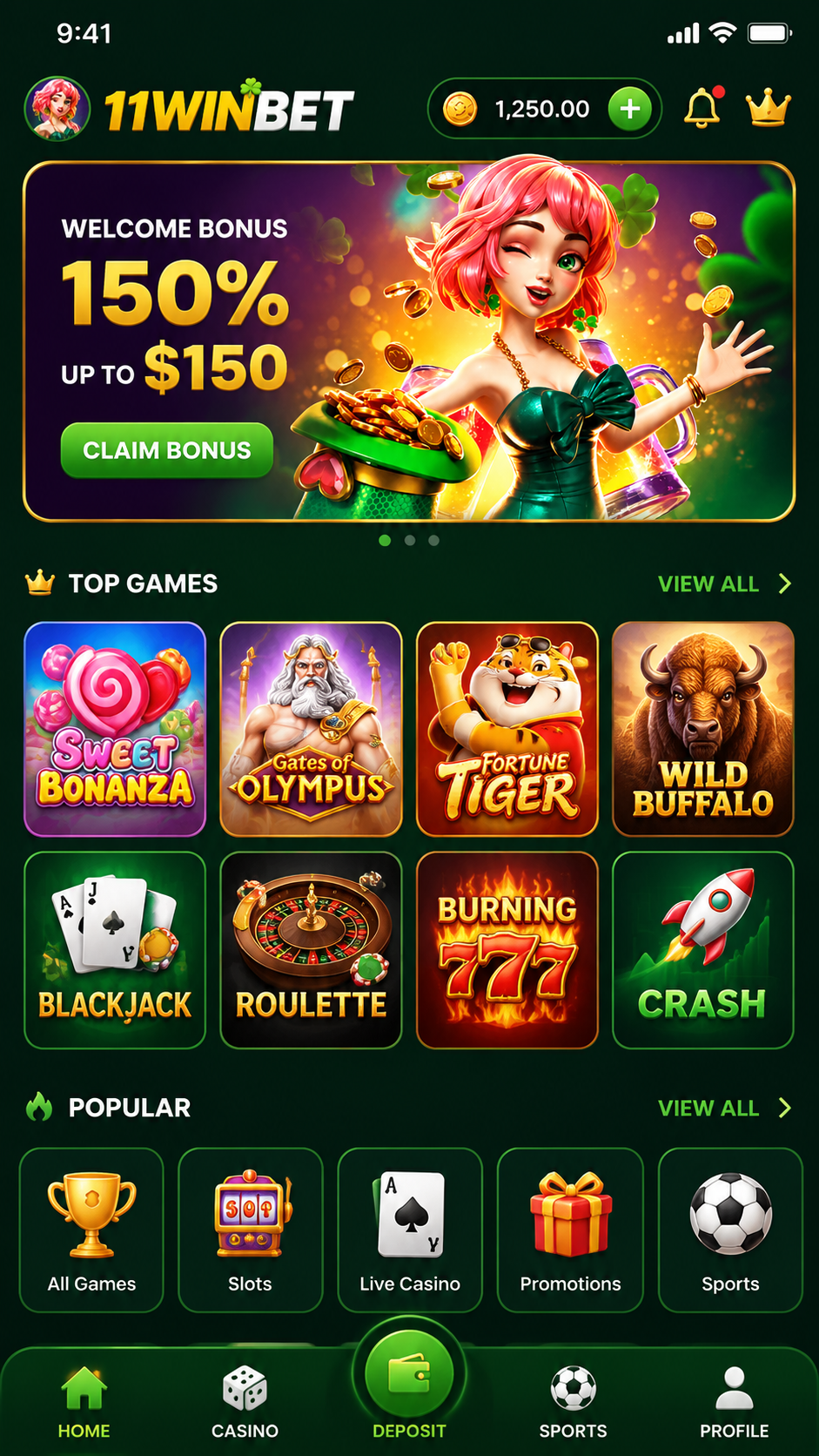 11WINBET screenshot 2