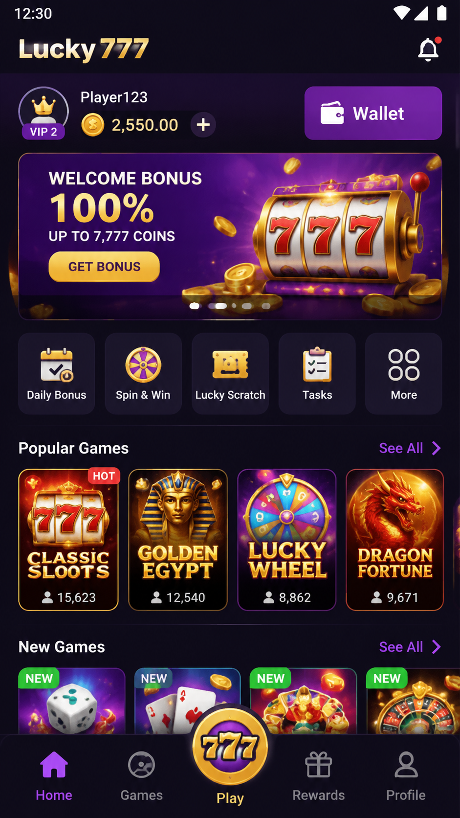 Lucky 777 screenshot 1