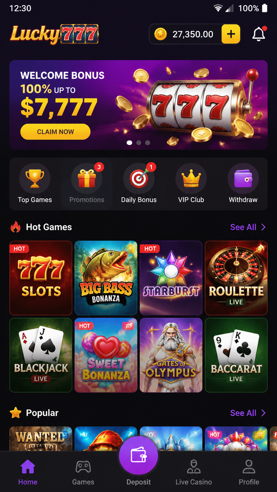 Lucky 777 screenshot 2