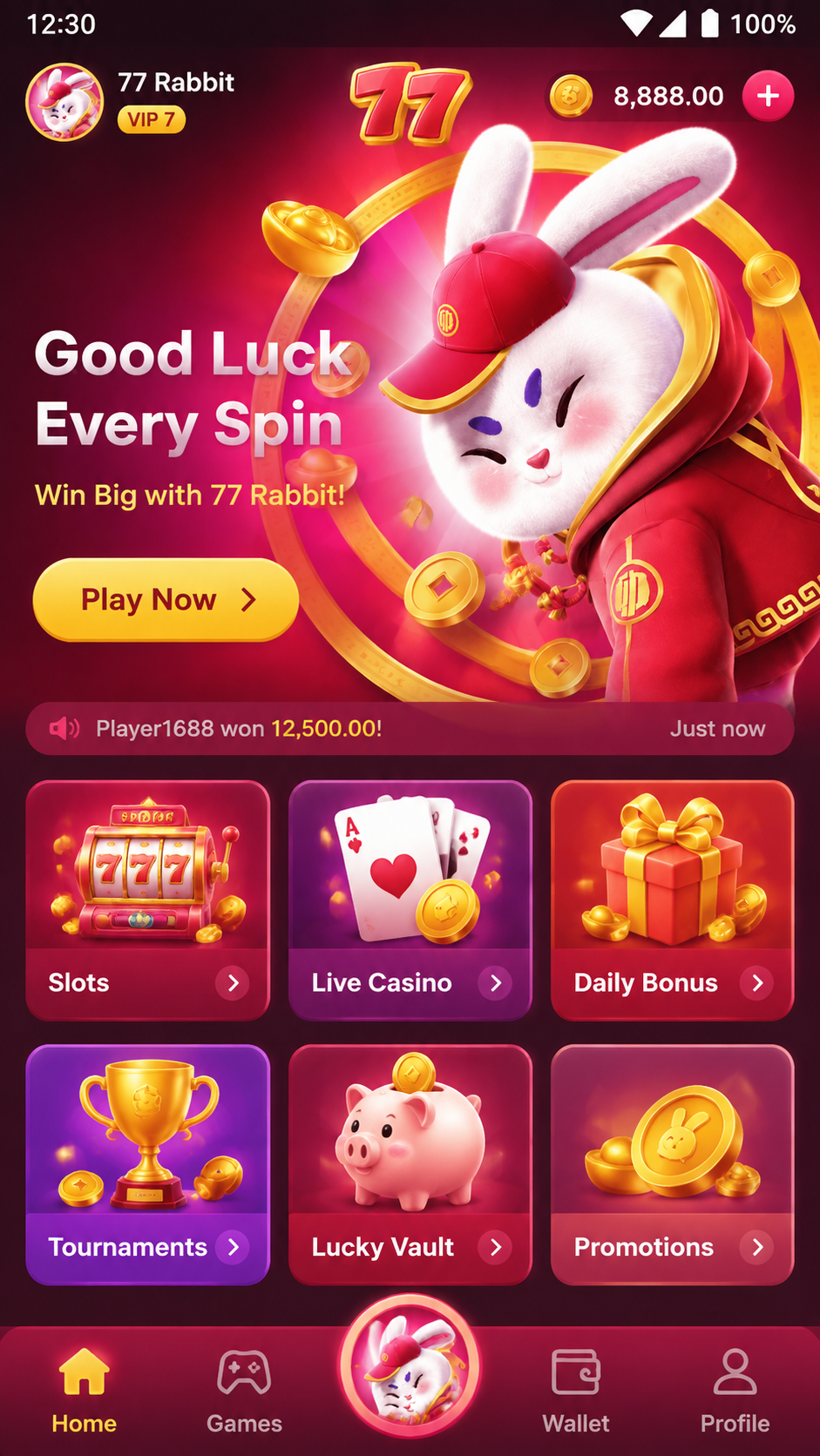 77 Rabbit screenshot 1