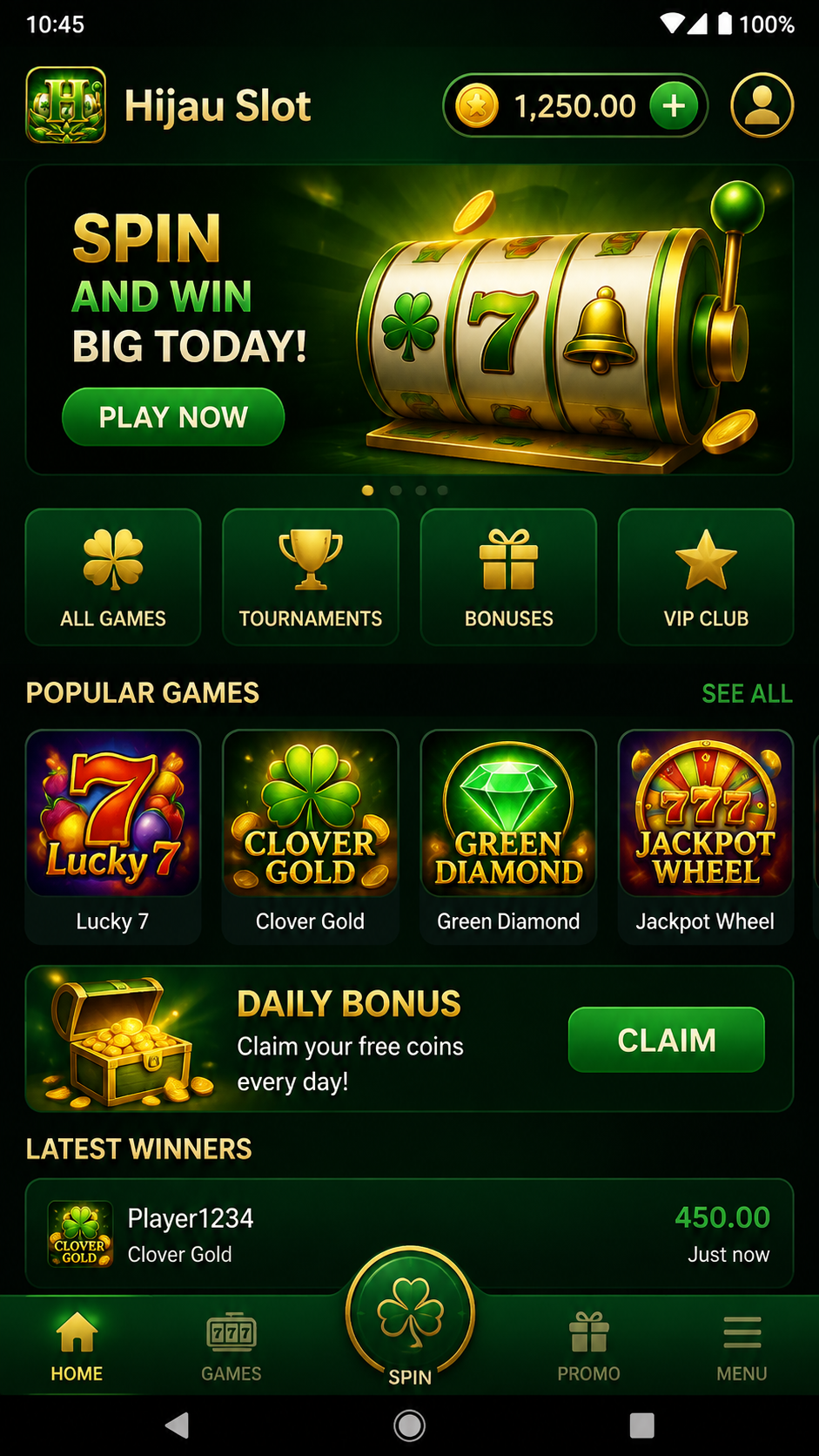 Hijau Slot screenshot 1