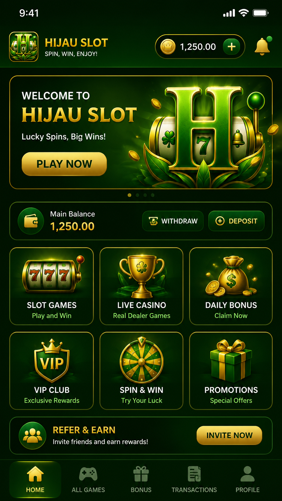 Hijau Slot screenshot 2