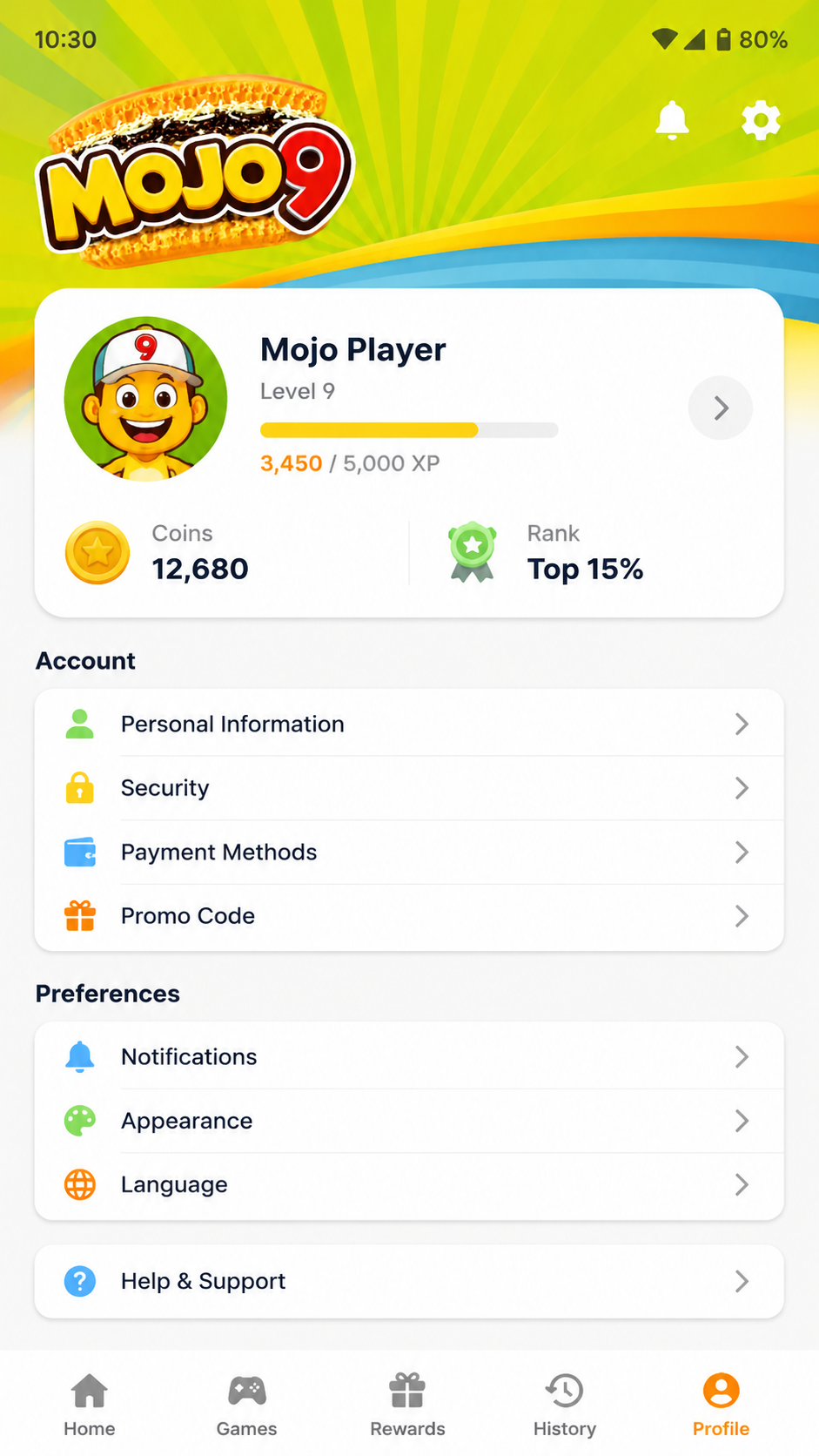 MOJO9 screenshot 3