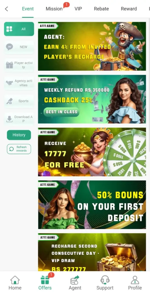 A777 screenshot 3