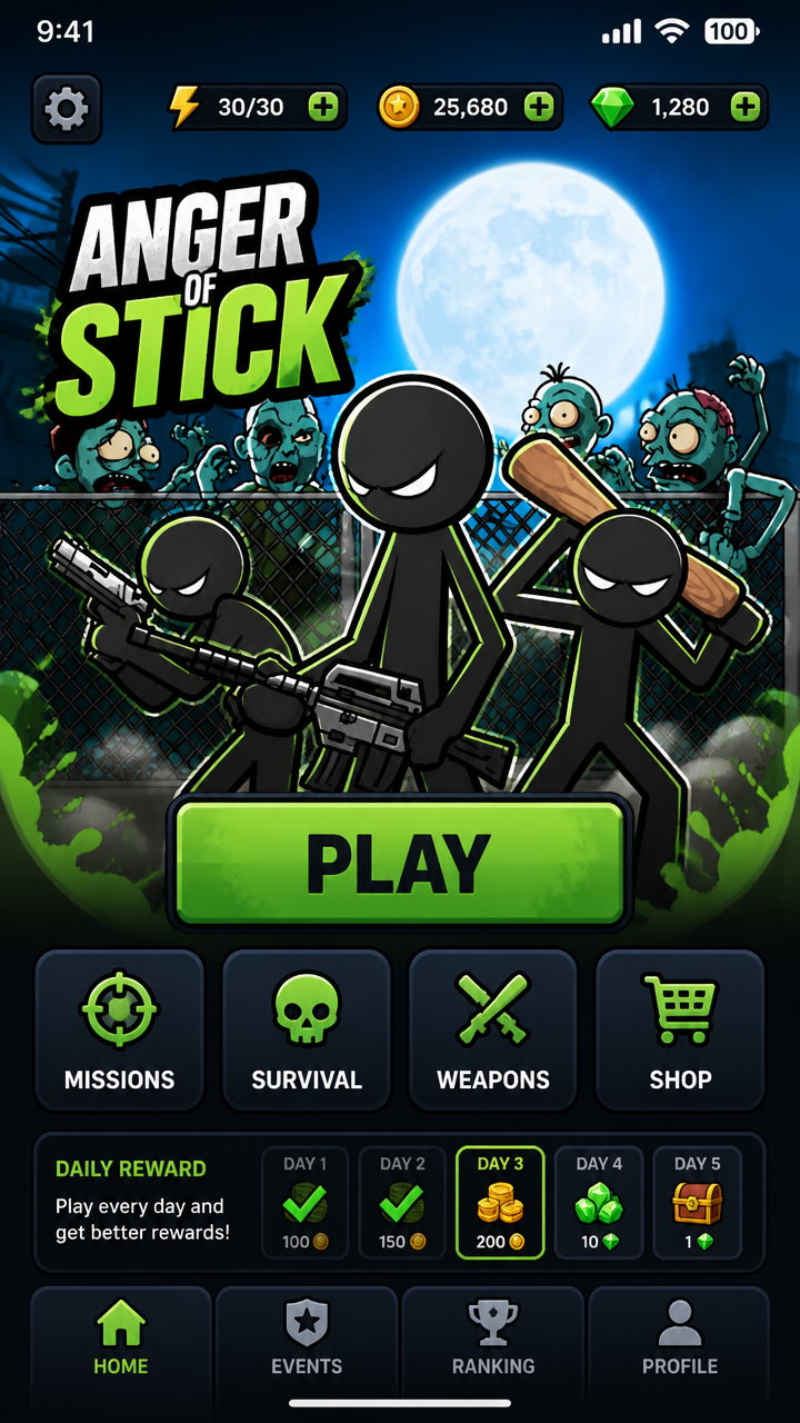 Anger Of Stick screenshot 1