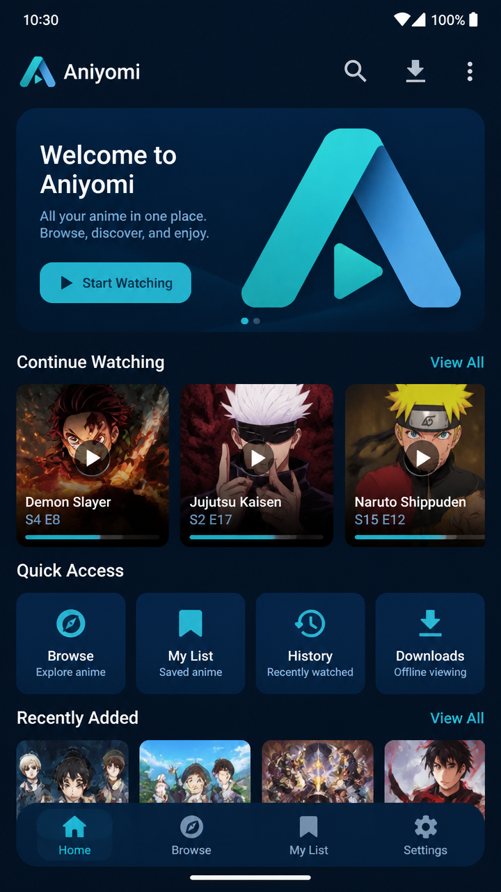 Aniyomi screenshot 2