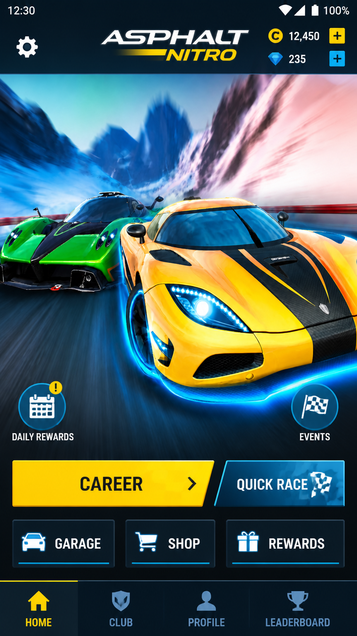 Asphalt Nitro screenshot 1