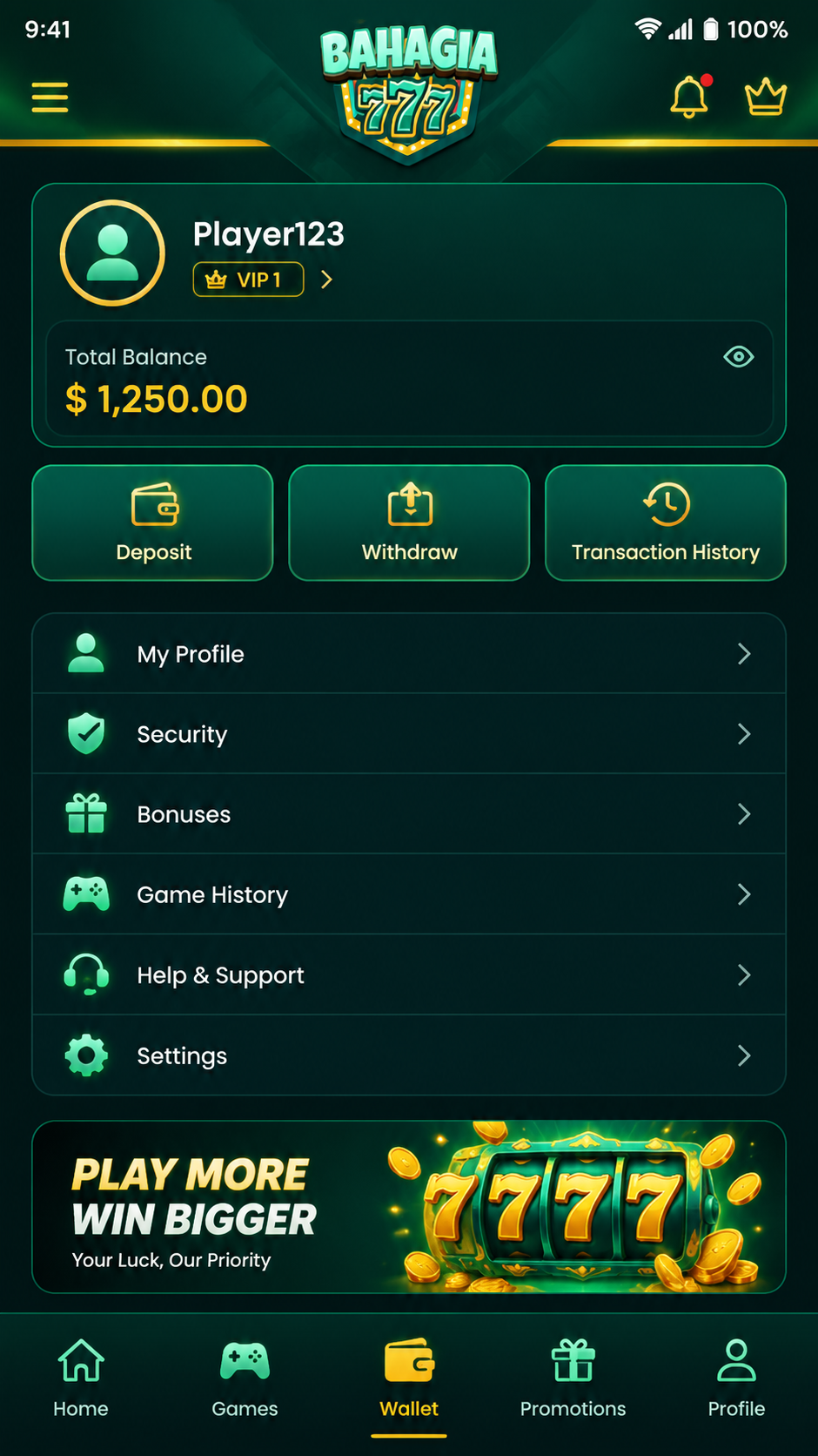 Bahagia77 screenshot 3