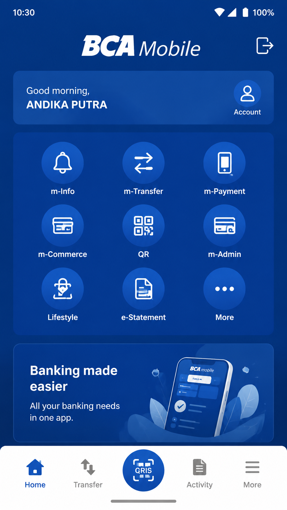 Bca Mobile screenshot 1