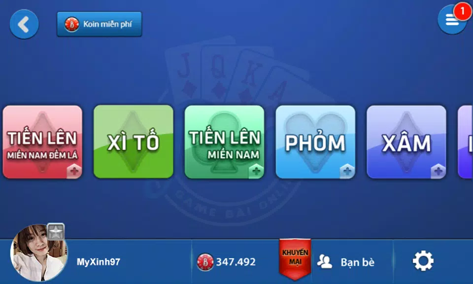Beme - Game Bai Online screenshot 1