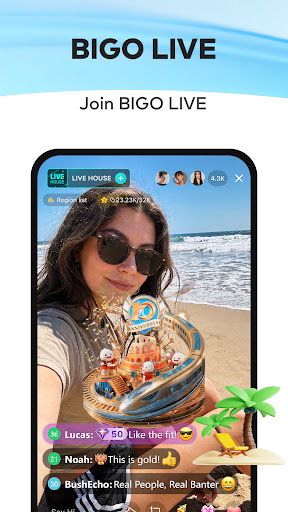 Bigo Live - Live Streaming App screenshot 1