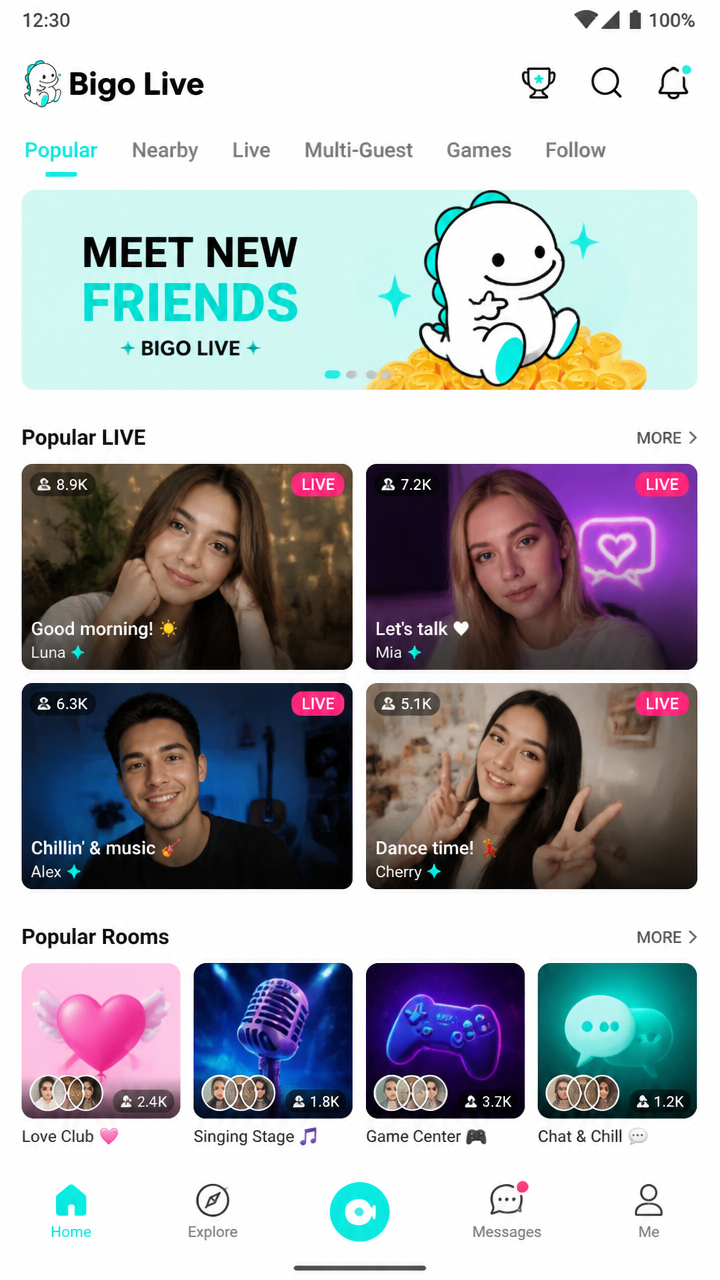 Bigo Live screenshot 1