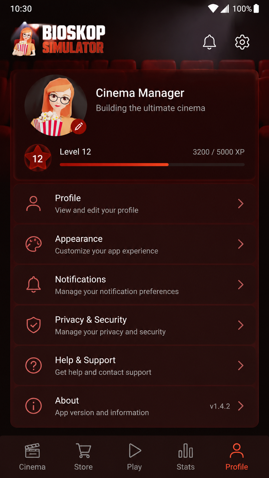 Bioskop Simulator screenshot 3