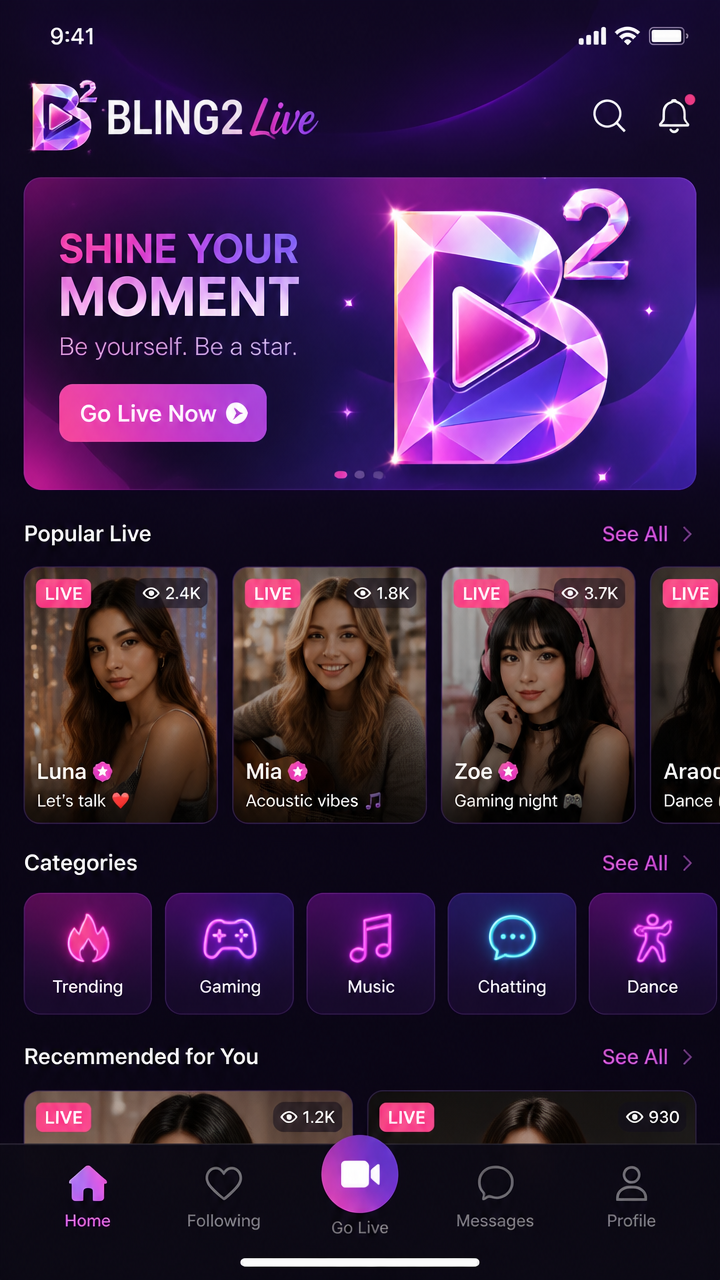 BLING2 Live screenshot 1