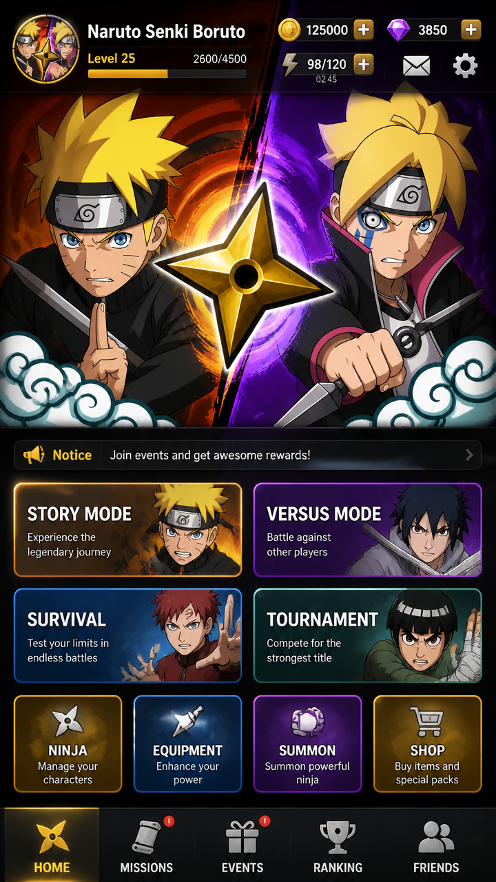 Naruto Senki Boruto screenshot 2
