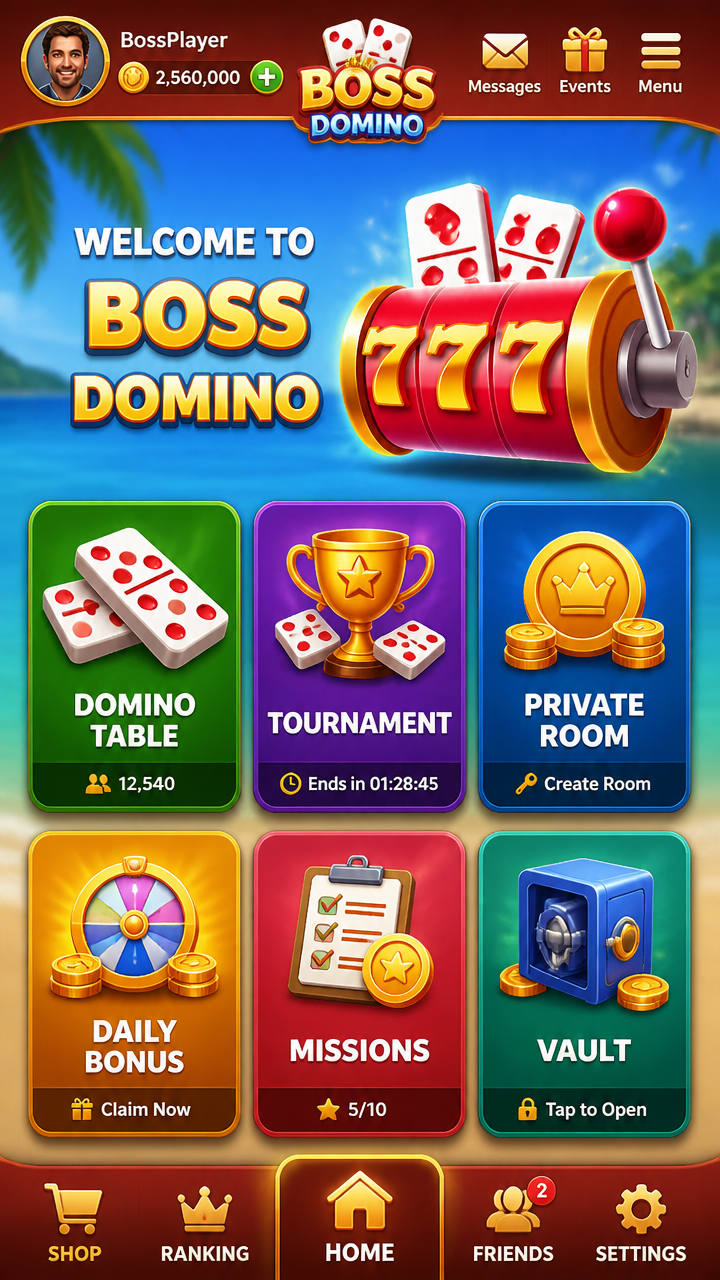 Boss Domino screenshot 2