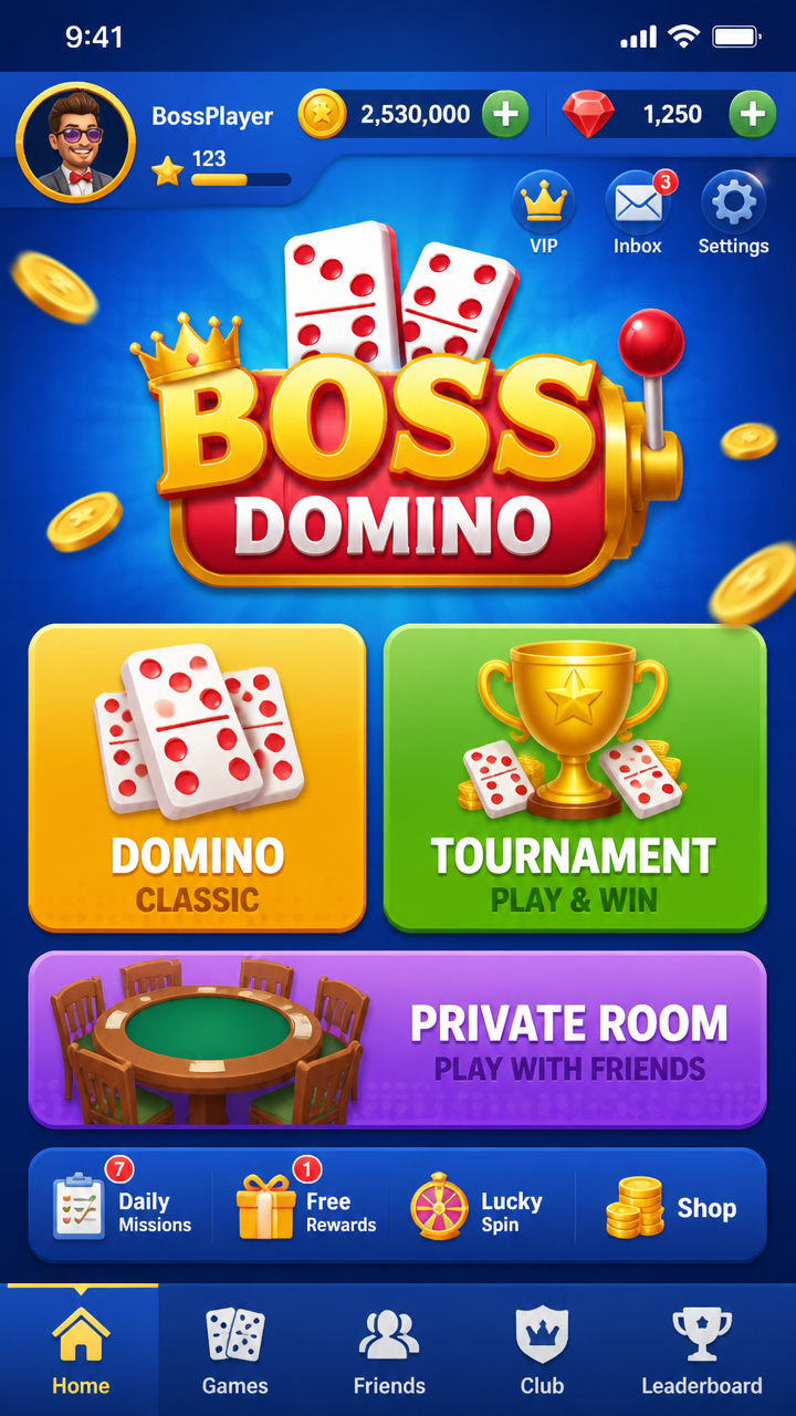 Boss Domino screenshot 1