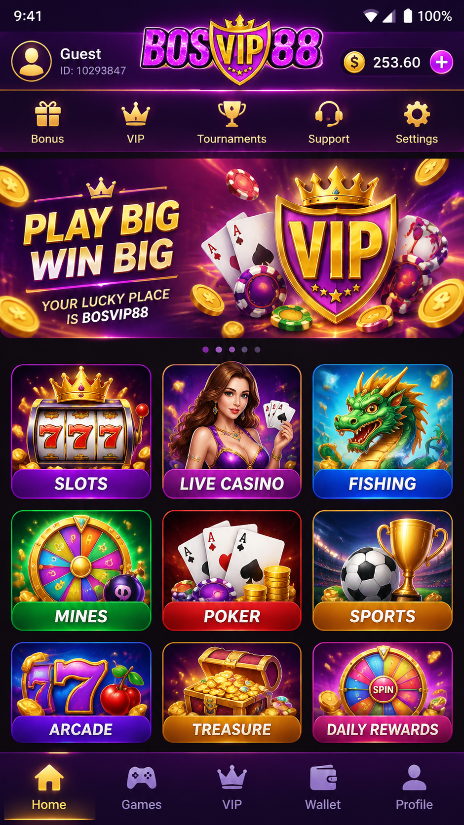 Bosvip88 screenshot 2
