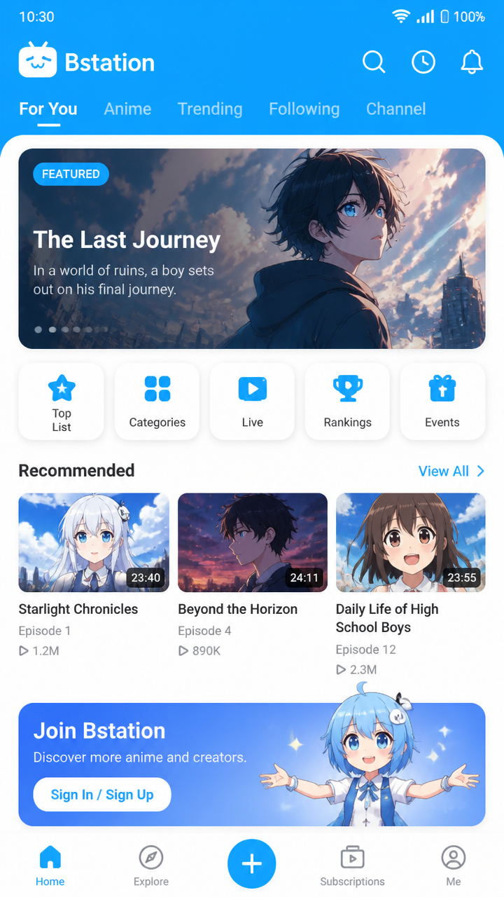 Bstation screenshot 2