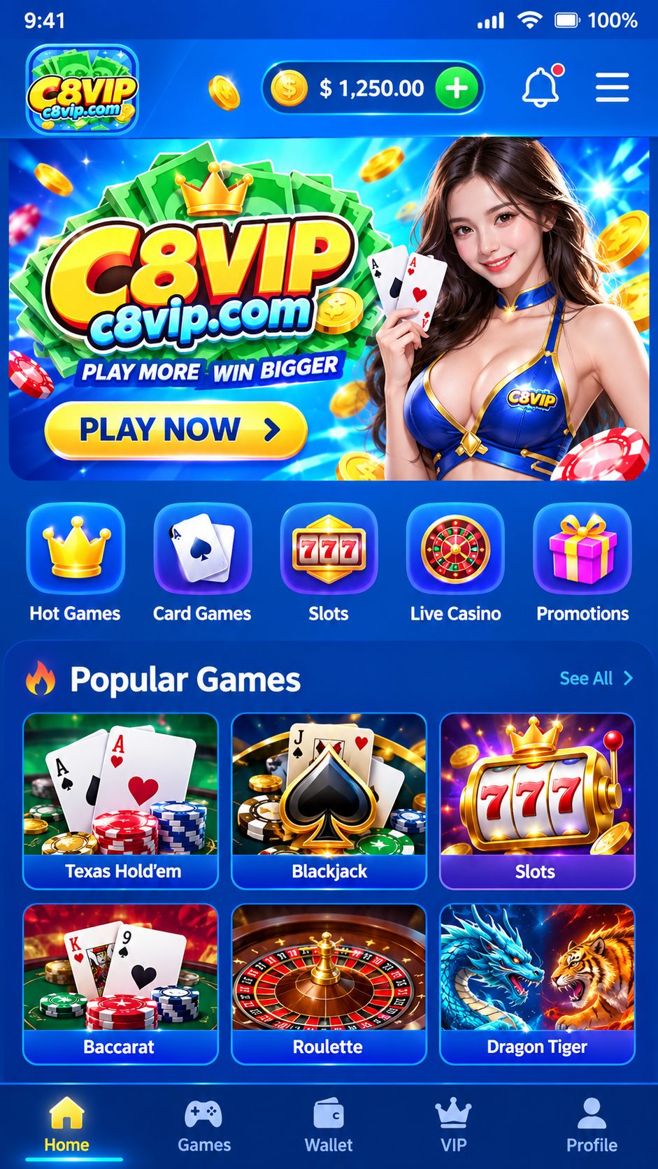 C8VIP screenshot 1