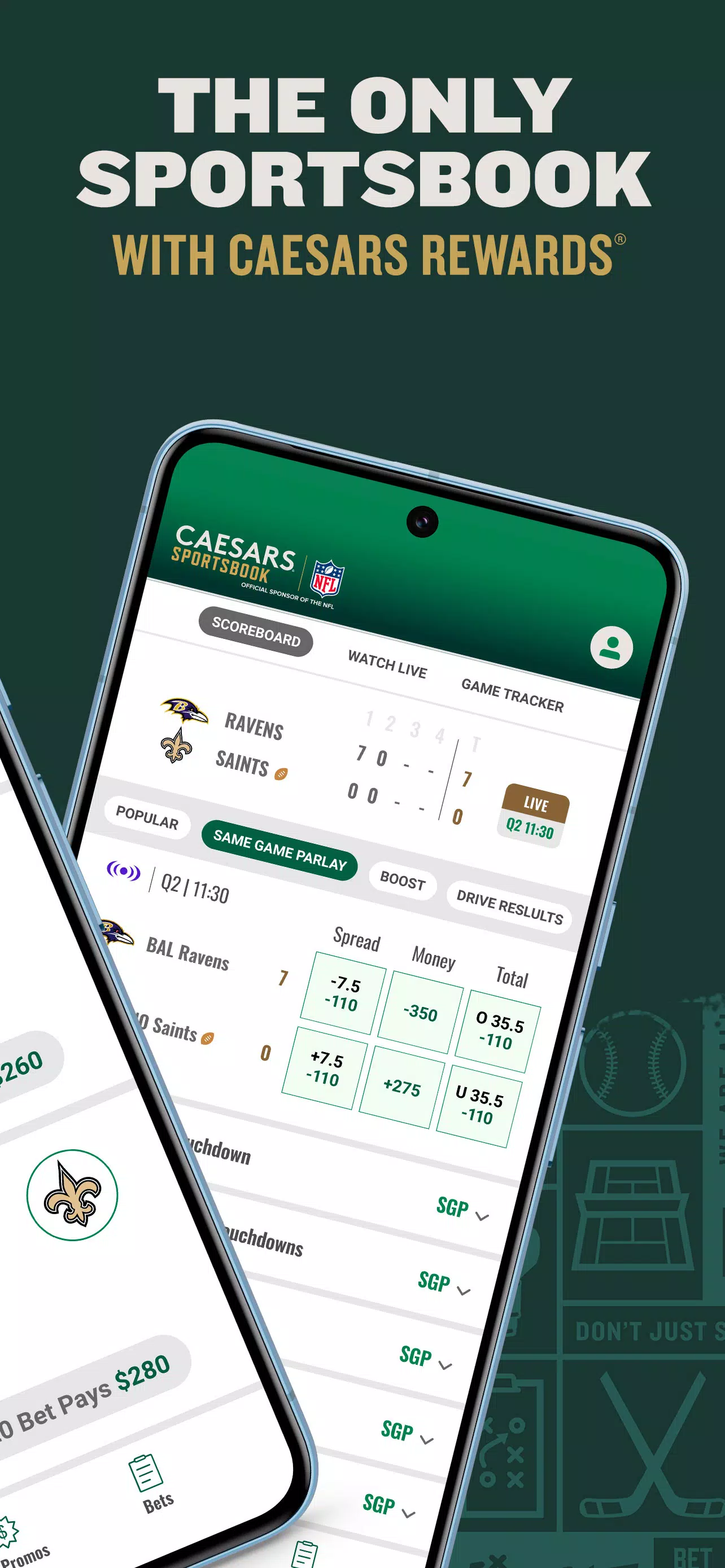 Caesars Sportsbook screenshot 2