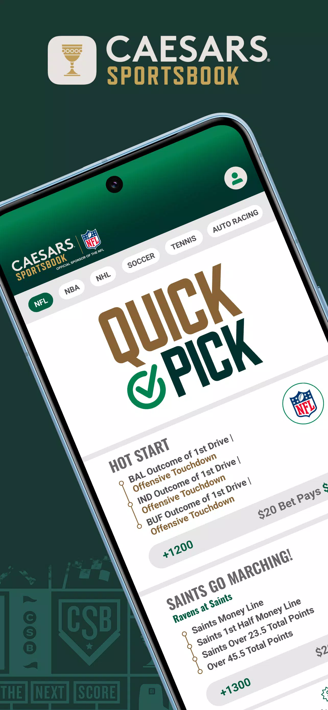 Caesars Sportsbook screenshot 1