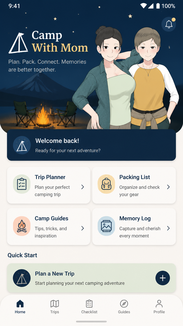 Camp With Mom screenshot 2