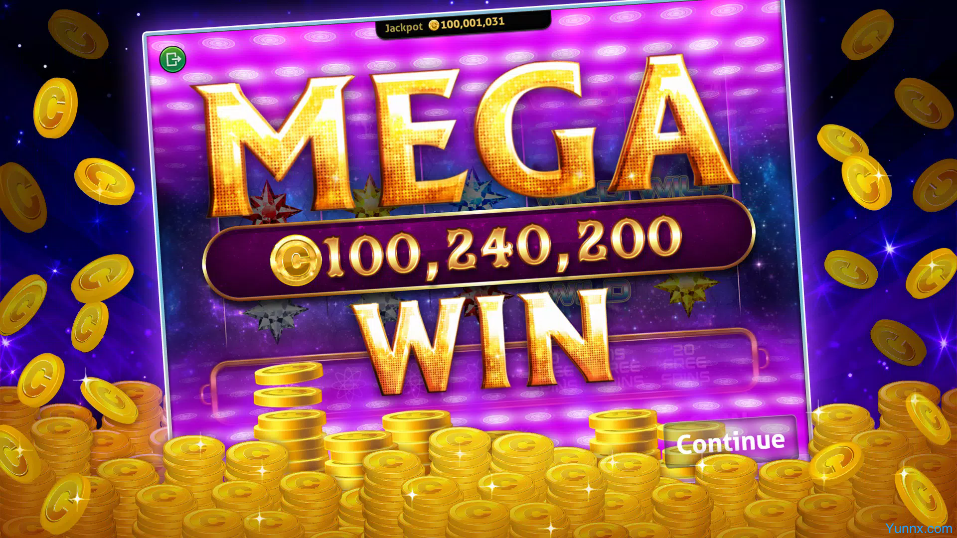 Tangkapan layar Casino World Mobile 3