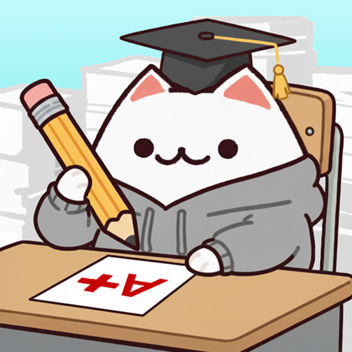 Cat School : Idle Cute Tycoon icon