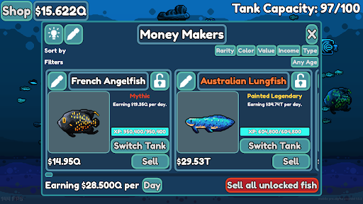 Chillquarium screenshot 6