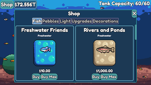 Chillquarium screenshot 2