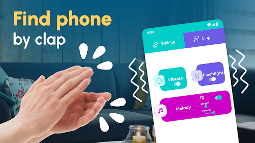 Clap to Find My Phone: Whistle screenshot 7