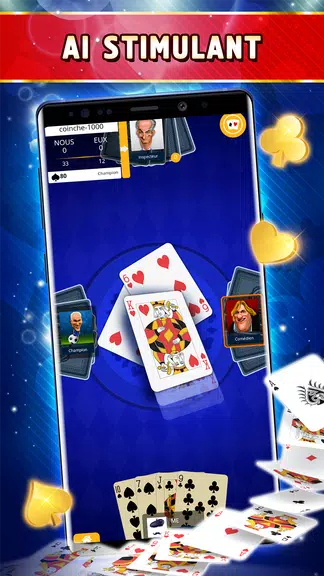 Coinche Offline -Single Player screenshot 2