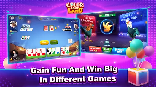 Color Game Land-Lucky Scratch screenshot 1