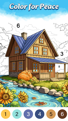 Tangkapan layar Color Oasis - Color by Number 6