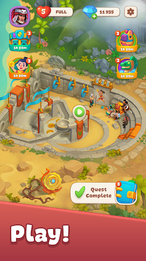 Cradle of Maya: Match 3 game screenshot 6