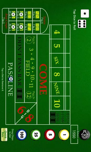 Craps screenshot 1