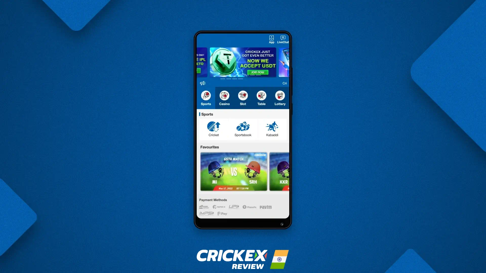 Crickex screenshot 1