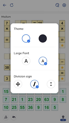 Crossmath® - Math Puzzle Games screenshot 6