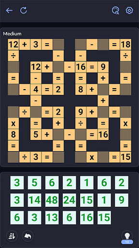 Crossmath® - Math Puzzle Games screenshot 4