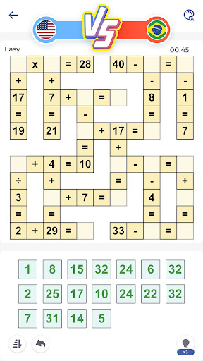 Crossmath® - Math Puzzle Games screenshot 3