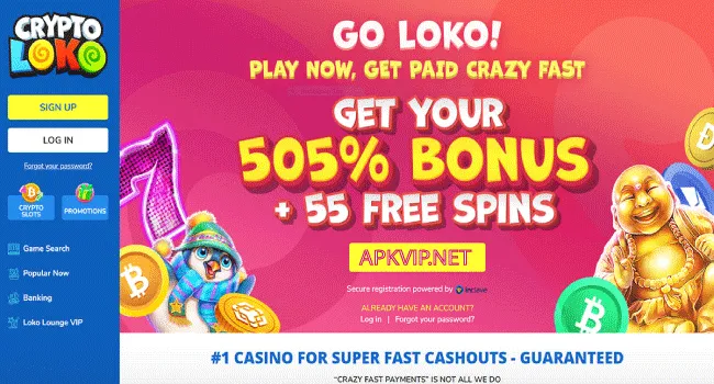 Crypto Loko Casino screenshot 2