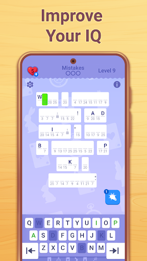 Tangkapan layar Cryptogram: Word Logic Puzzles 5