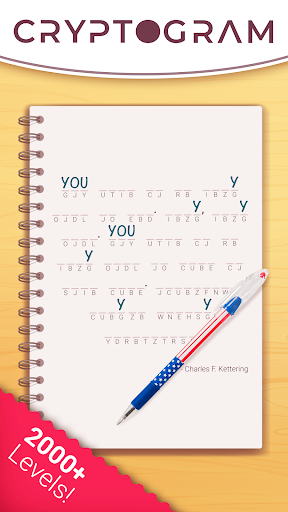 Tangkapan layar Cryptogram: Word Logic Puzzles 1