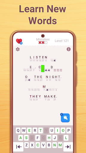 Tangkapan layar Cryptogram: Word Logic Puzzles 8