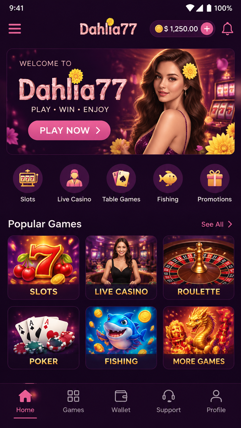 DAHLIA77 screenshot 2