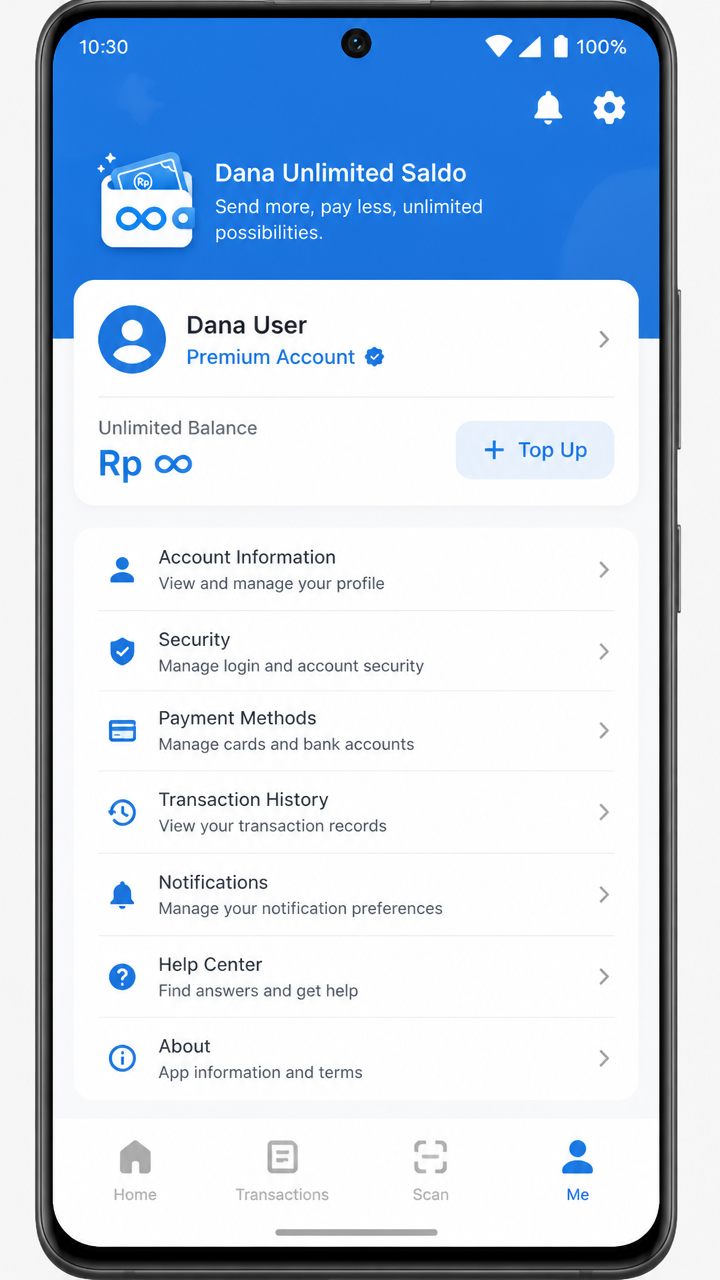 Dana Unlimited Saldo screenshot 3