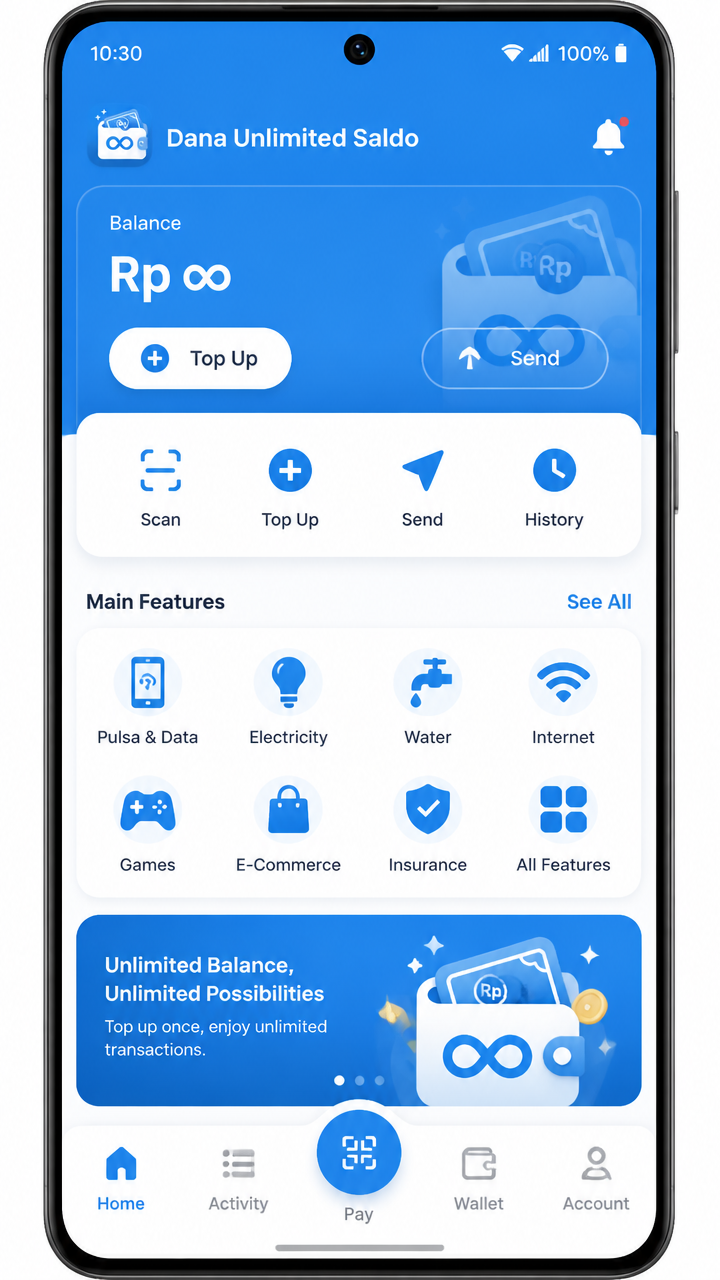 Dana Unlimited Saldo screenshot 2