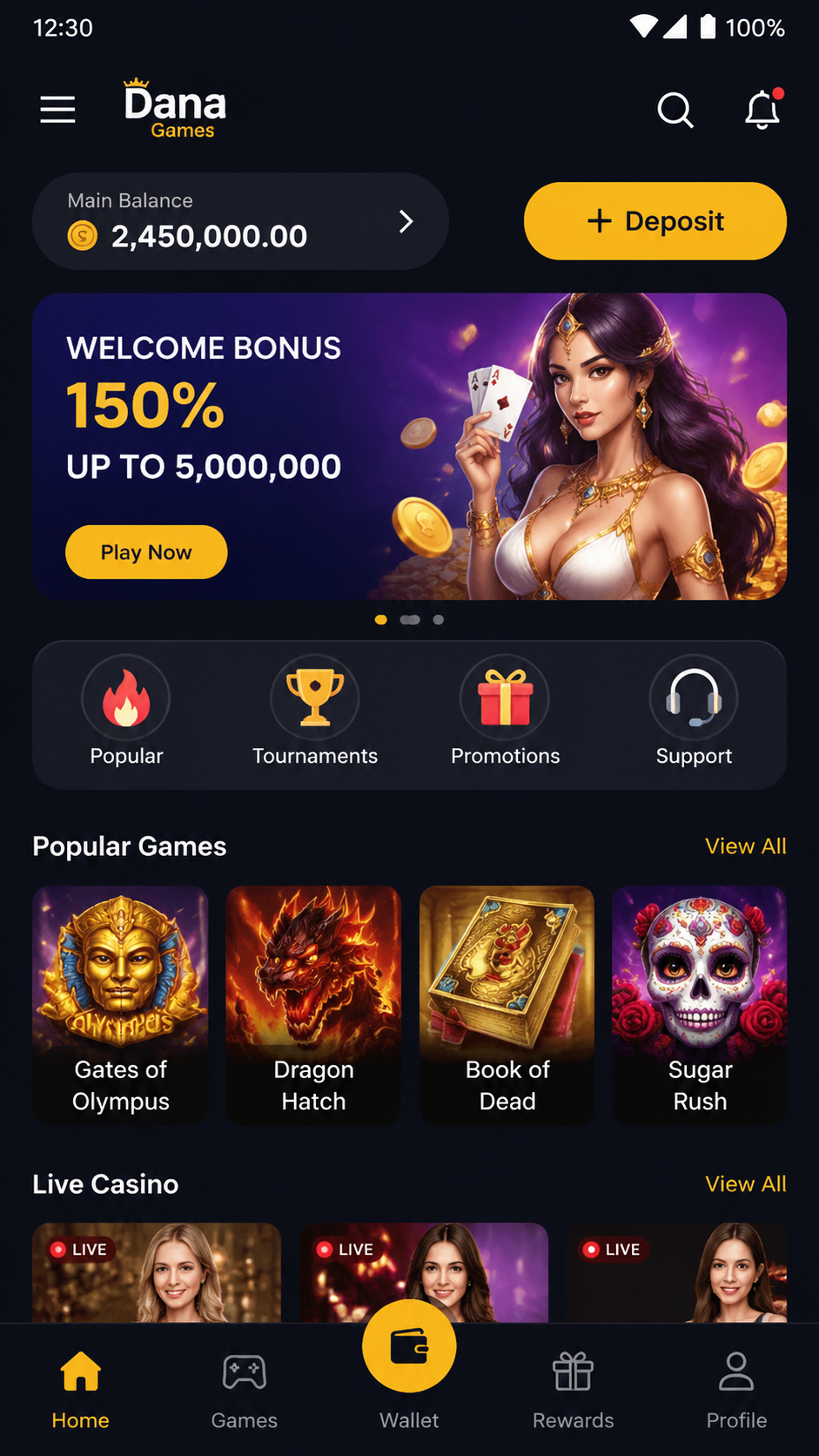 Dana Games screenshot 1