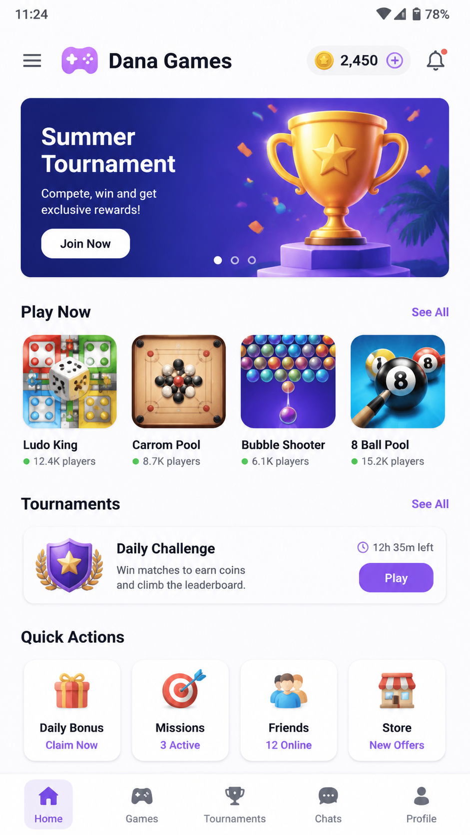 Dana Games screenshot 2